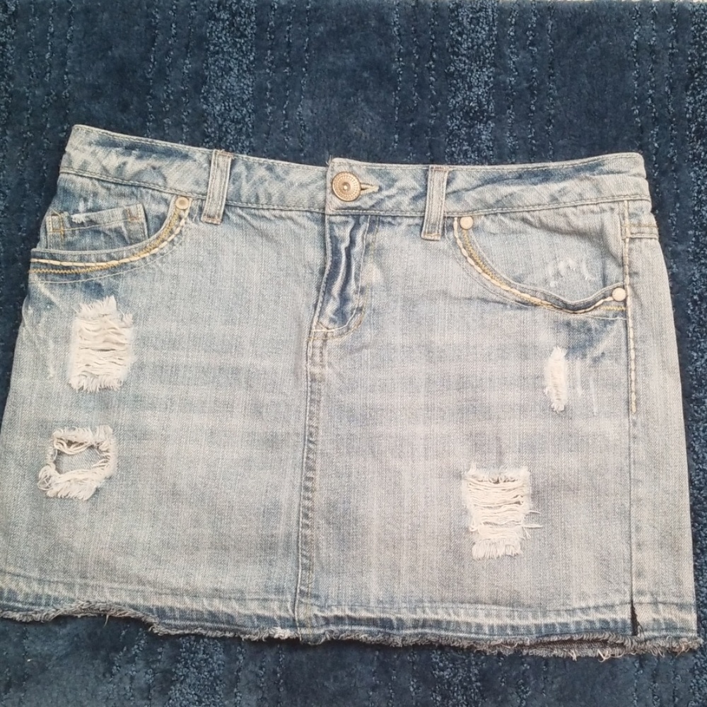Denim skirt